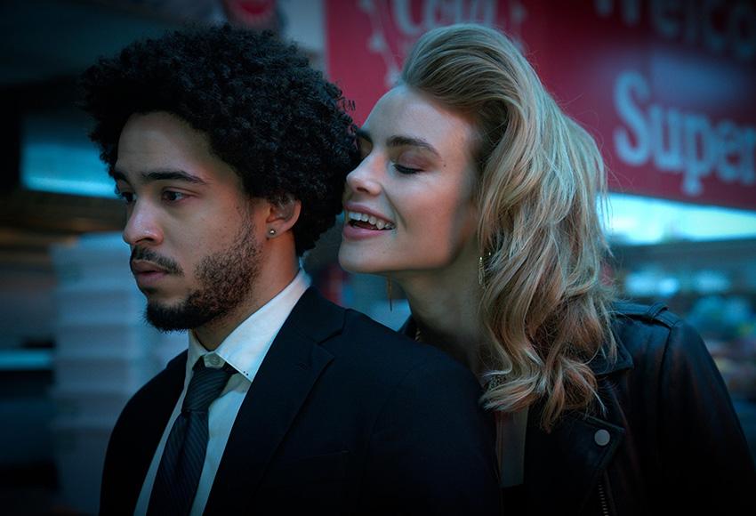 Jorge Lendeborg Jr. and Lucy Fry in Night Teeth — Photo courtesy of Netflix