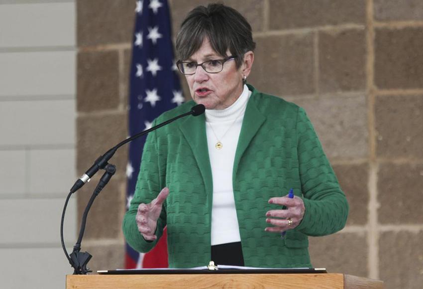 Kansas Gov. Laura Kelly — Photo by John Hanna / AP