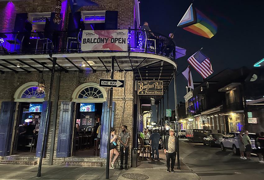 The Bourbon Pub — Photo by Bill Malcolm