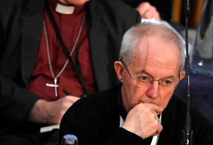 Archbishop of Canterbury Justin Welby — Photo by Tony Melville / Reuters