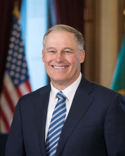 Gov. Jay Inslee. Courtesy of HistoryLink.