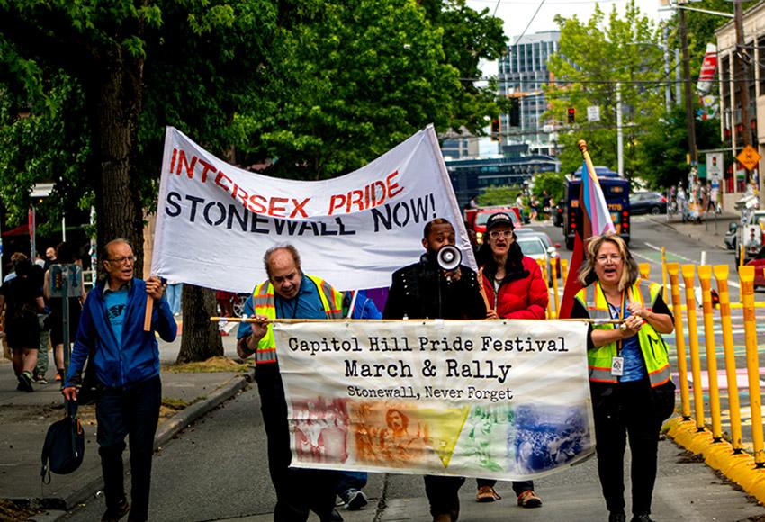 SGN Capitol Hill Pride protests Supreme Court ruling