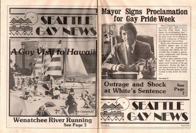 Looking Back in SGN History: Mayor signs proclamation for Gay Pride Week