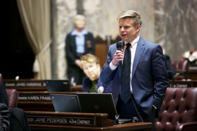 Sen. Jamie Pedersen's election as Senate majority leader makes WA first state to have two LGBTQ+ legislative leaders